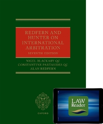 Redfern and Hunter on International Arbitration (Hardback + LawReader pack) - Nigel Blackaby KC, Constantine Partasides KC, Alan Redfern