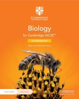 Cambridge IGCSE (TM) Biology Coursebook with Digital Access (2 Years) - Mary Jones; Geoff Jones