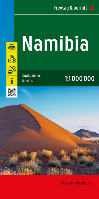 Namibia, Straßenkarte 1:1.000.000, freytag & berndt - 