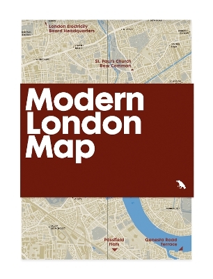 Modern London Map - Robin Wilson