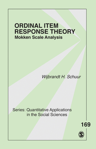 Ordinal Item Response Theory - Wijbrandt H Van Schuur