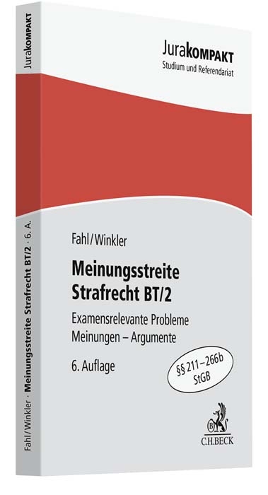 Meinungsstreite Strafrecht BT/2 - Christian Fahl, Klaus Winkler