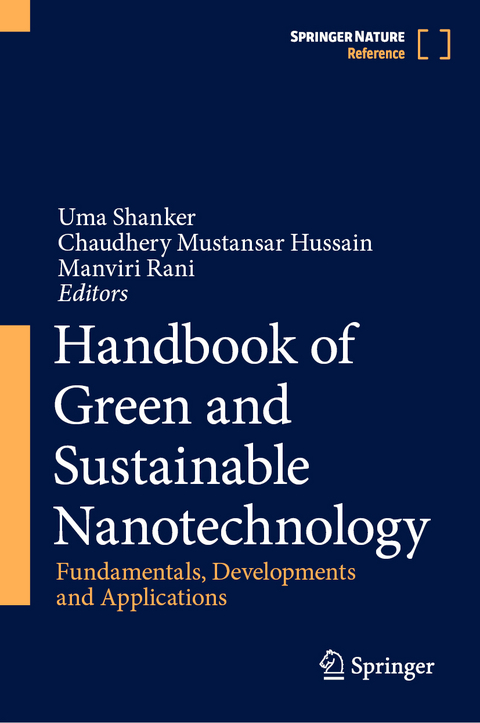 Handbook of Green and Sustainable Nanotechnology - 