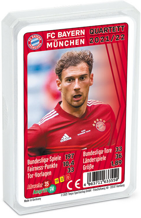 FC Bayern München Quartett (Saison 2021/22) - 