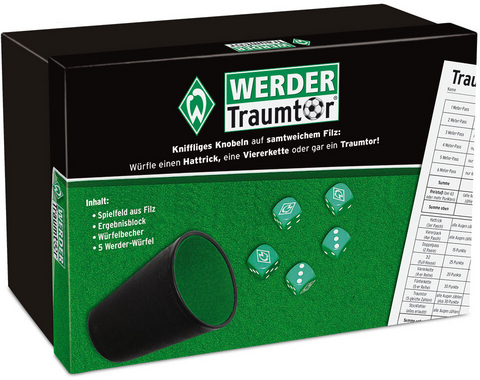 Werder Bremen Traumtor-Würfelset - 