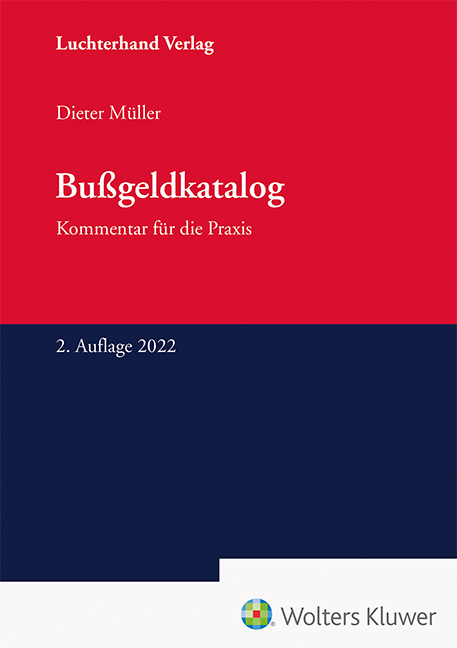 Bußgeldkatalog - Dieter Müller