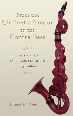 From the Clarinet D'Amour to the Contra Bass - Albert R Rice