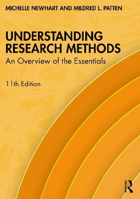 Understanding Research Methods - Michelle Newhart, Mildred L. Patten