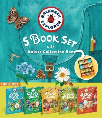 Backpack Explorer 5-Book Set with Nature Collection Box - Editors of Storey Publishing