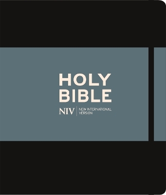 NIV Journalling Black Hardback Bible - New International Version