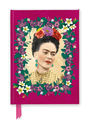 Frida Kahlo: Dark Pink (Foiled Journal) - Flame Tree Studio