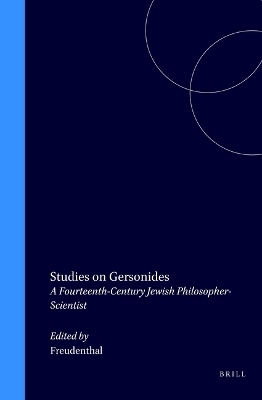 Studies on Gersonides - Freudenthal