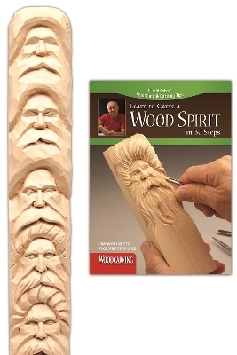Carve a Wood Spirit Study Stick Kit - Harold Enlow