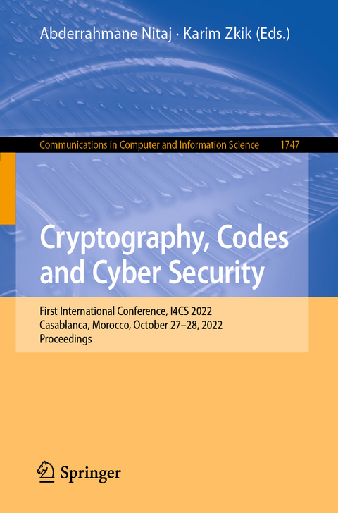 Cryptography, Codes and Cyber Security - 