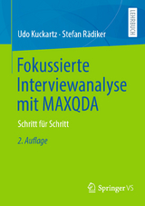 Fokussierte Interviewanalyse mit MAXQDA - Kuckartz, Udo; Rädiker, Stefan