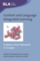 Content and Language Integrated Learning - Yolanda Ruiz De Zarobe; Rosa María Jiménez Catalán