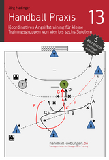 Handball Praxis 13 – Koordinatives Angriffstraining für kleine Trainingsgruppen von vier bis sechs Spielern - Jörg Madinger