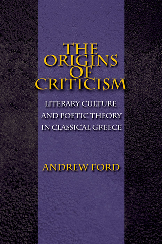 The Origins of Criticism - Andrew Ford