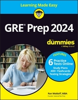 GRE Prep 2024 For Dummies with Online Practice - Woldoff, Ron