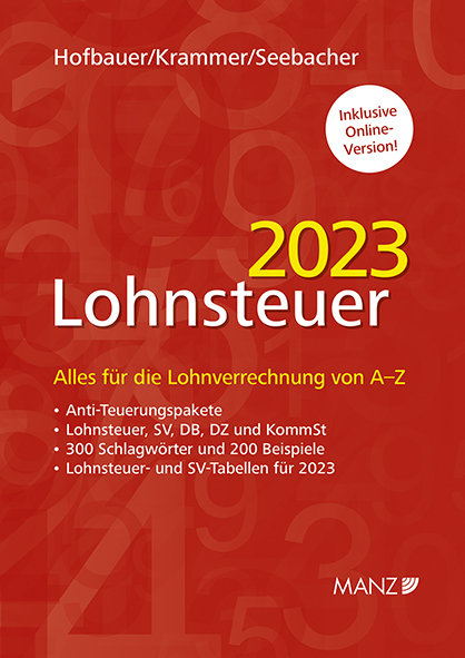 Lohnsteuer 2023 - Josef Hofbauer, Michael Krammer, Michael Seebacher