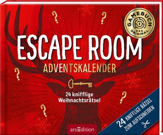 24 knifflige Weihnachtsrätsel. Escape Room Adventskalender - 