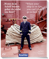 "Wenn dein Schiff brennt, gehst du nicht ins Bett" - "When your ship is on fire, you can't just go to bed!" - Ulrike Fischer, Axel Martens