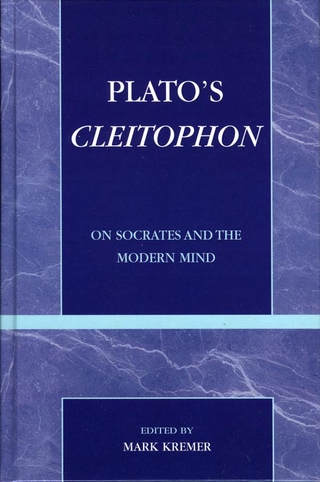 Plato's Cleitophon - Mark Kremer