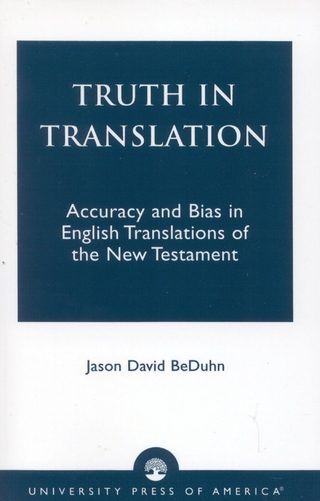 Truth in Translation - Jason David BeDuhn