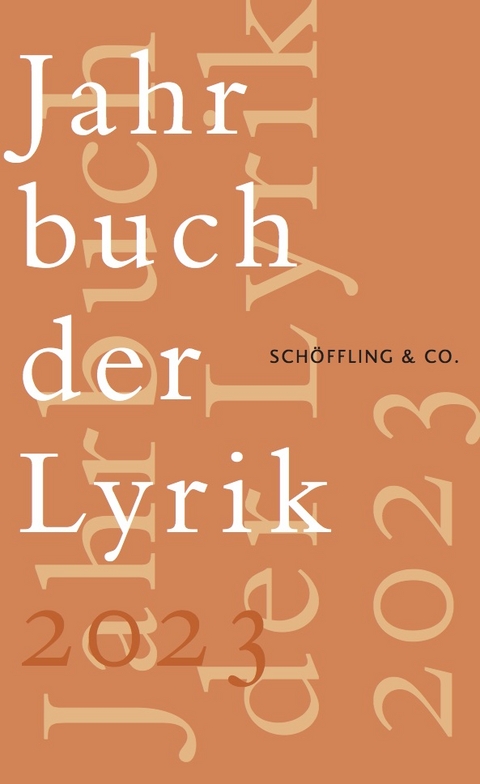 Jahrbuch der Lyrik 2023 - 
