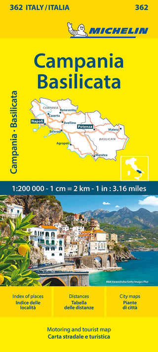 Campania - Michelin Local Map 362 - Michelin