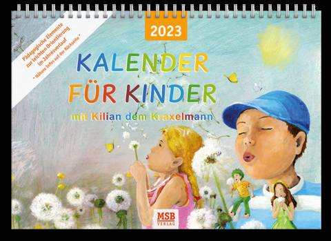 Kalender für Kinder mit Kilian dem Kraxelmann 2023 - Maria Stadlmeier-Baumann