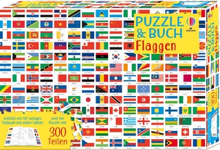 Puzzle & Buch: Flaggen - Sue Meredith