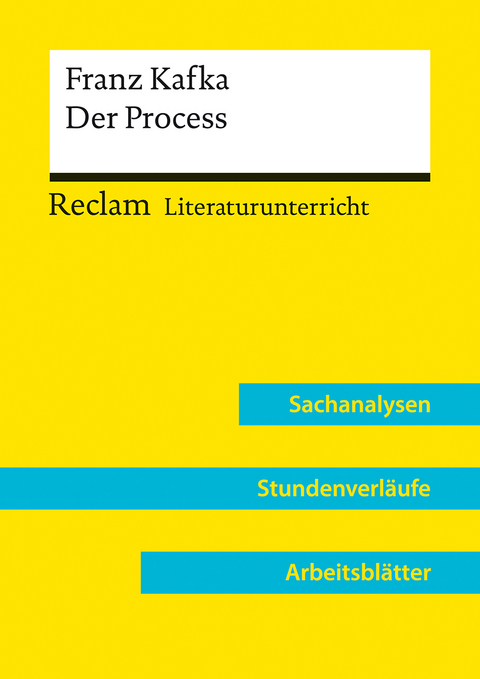 Franz Kafka: Der Process (Lehrerband) - Barbara Häckl