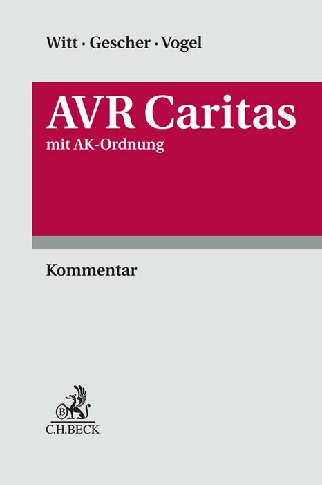 AVR Caritas inkl. AK-Ordnung - 