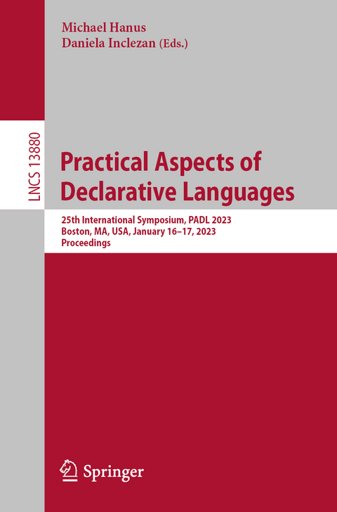 Practical Aspects of Declarative Languages - 