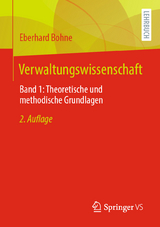 Verwaltungswissenschaft - Eberhard Bohne