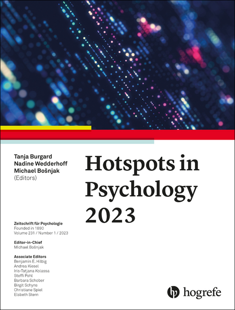 Hotspots in Psychology 2023 - 