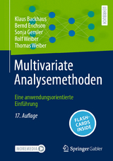 Multivariate Analysemethoden - Backhaus, Klaus; Erichson, Bernd; Gensler, Sonja