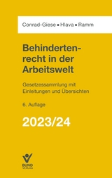 Behindertenrecht in der Arbeitswelt 2023/2024 - Maren Conrad-Giese, Daniel Hlava, Diana Ramm