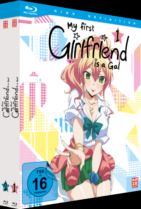 My First Girlfriend Is a Gal - Gesamtausgabe - Bundle Vol.1-2 (2 Blu-rays) - Hiroyuki Furukawa