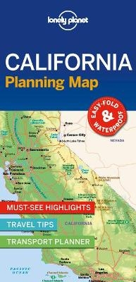 Lonely Planet California Planning Map 1 -  Lonely Planet