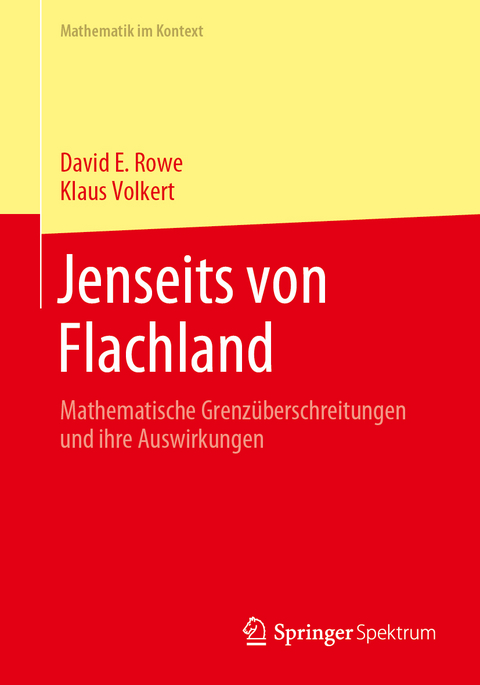 Jenseits von Flachland - David E. Rowe, Klaus Volkert