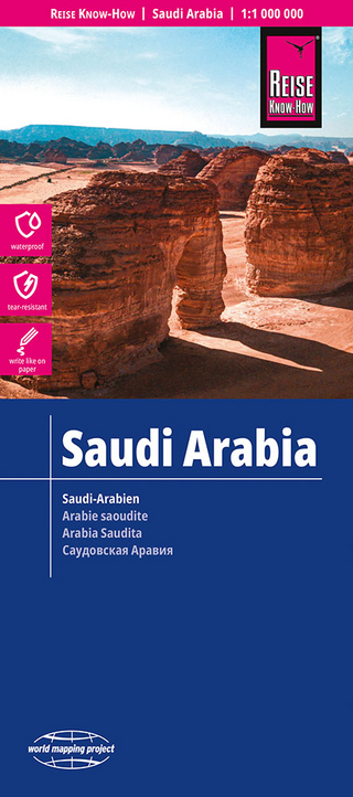 Reise Know-How Landkarte Saudi-Arabien / Saudi Arabia (1:1.800.000) - Reise Know-How Verlag Peter Rump GmbH