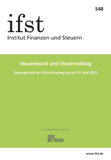 ifst-Schrift 548 - Luise Hölscher, Christine Osterloh-Konrad, Klaus-Dieter Drüen, Benjamin Peuthert, Christian Dorenkamp, Martin Fochmann