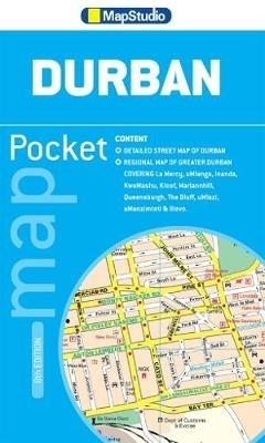 Pocket tourist map Durban - MapStudio MapStudio