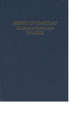 Henry of Harclay - Mark G Henninger
