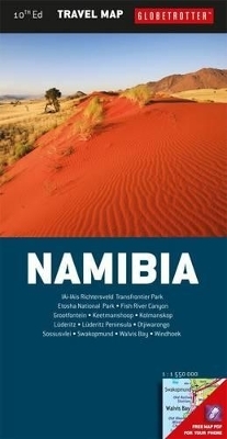 Globetrotter Map: Namibia
