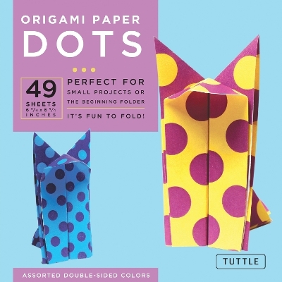 Origami Paper - Dots - 6 3/4" - 49 Sheets - 