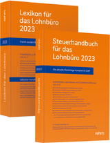 Buchpaket Lexikon für das Lohnbüro und Steuerhandbuch 2023 - Schönfeld, Wolfgang; Plenker, Jürgen; Schaffhausen, Heinz-Willi