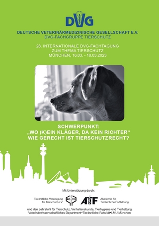 -rein digital lieferbar- 28. Internationale DVG-Fachtagung zum Thema Tierschutz 2023 - 